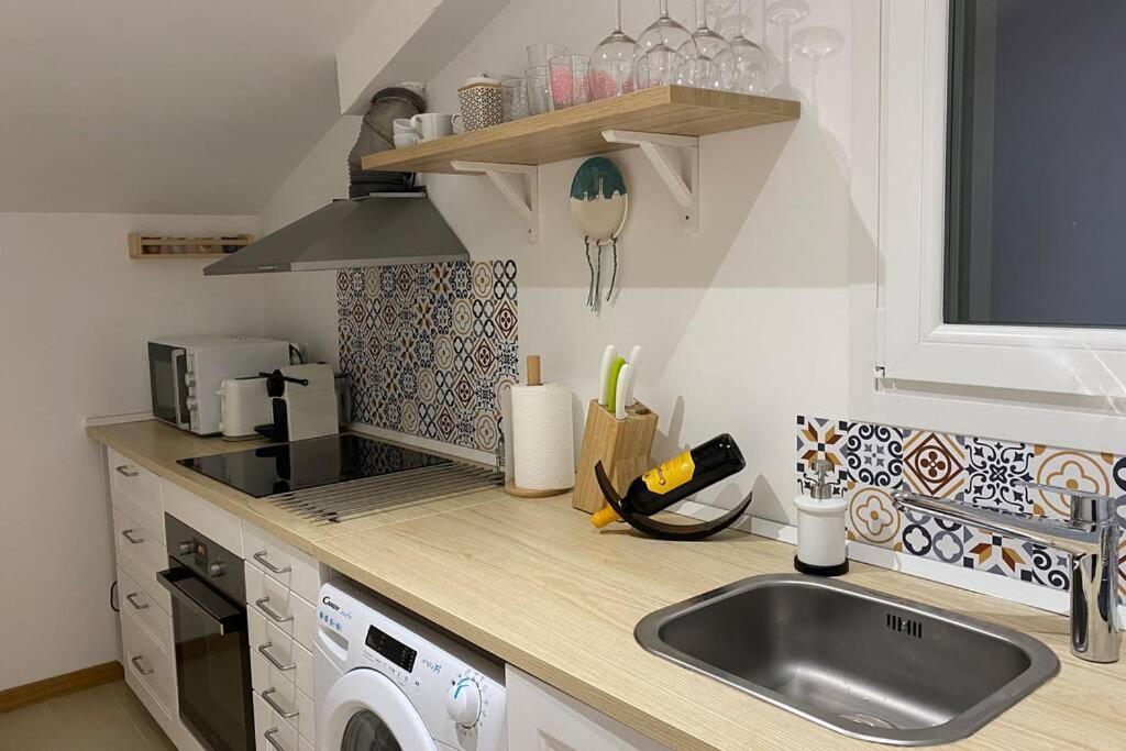 Charming Apartment In Becerril De La Sierra Kültér fotó